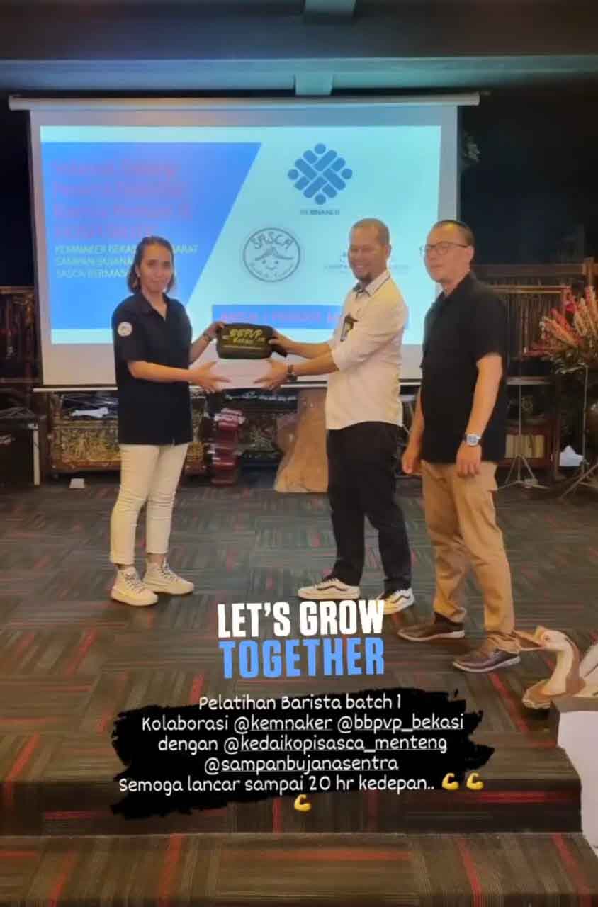 Fransisca Natalia developing her Kedai Kopi Sasca business