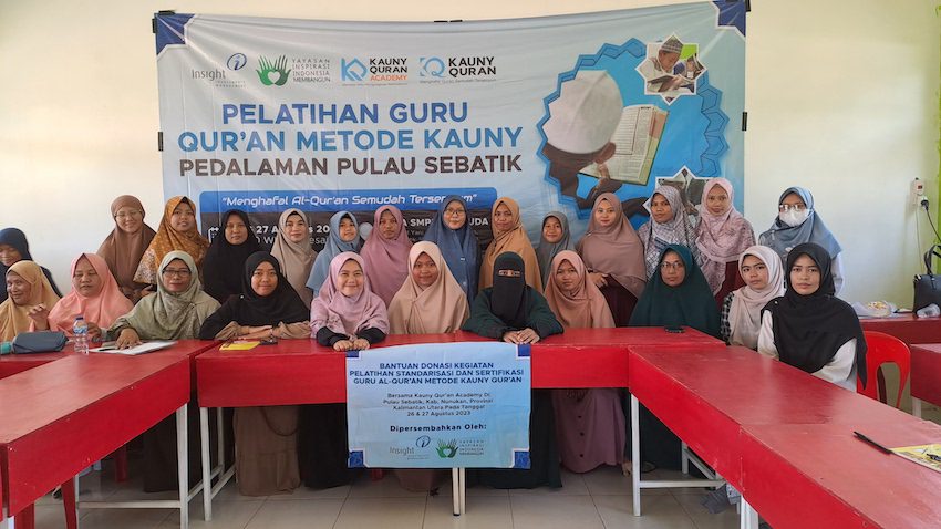Quran teacher certification training at SMPIT Al-Huda on Sebatik Island