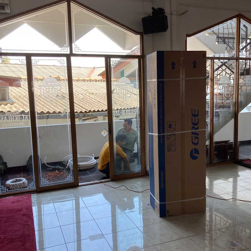 Air-Conditioning Support Improves Comfort at Al-Ikhlash Mosque — gallery image 4 Air-Conditioning Support Improves Comfort at Al-Ikhlash Mosque — gallery image 4