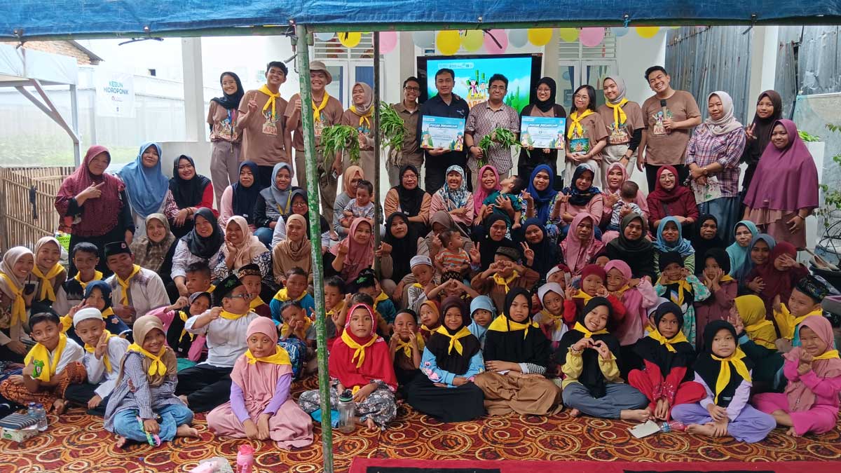 Eco Festival Kamal environmental literacy activities in West Jakarta