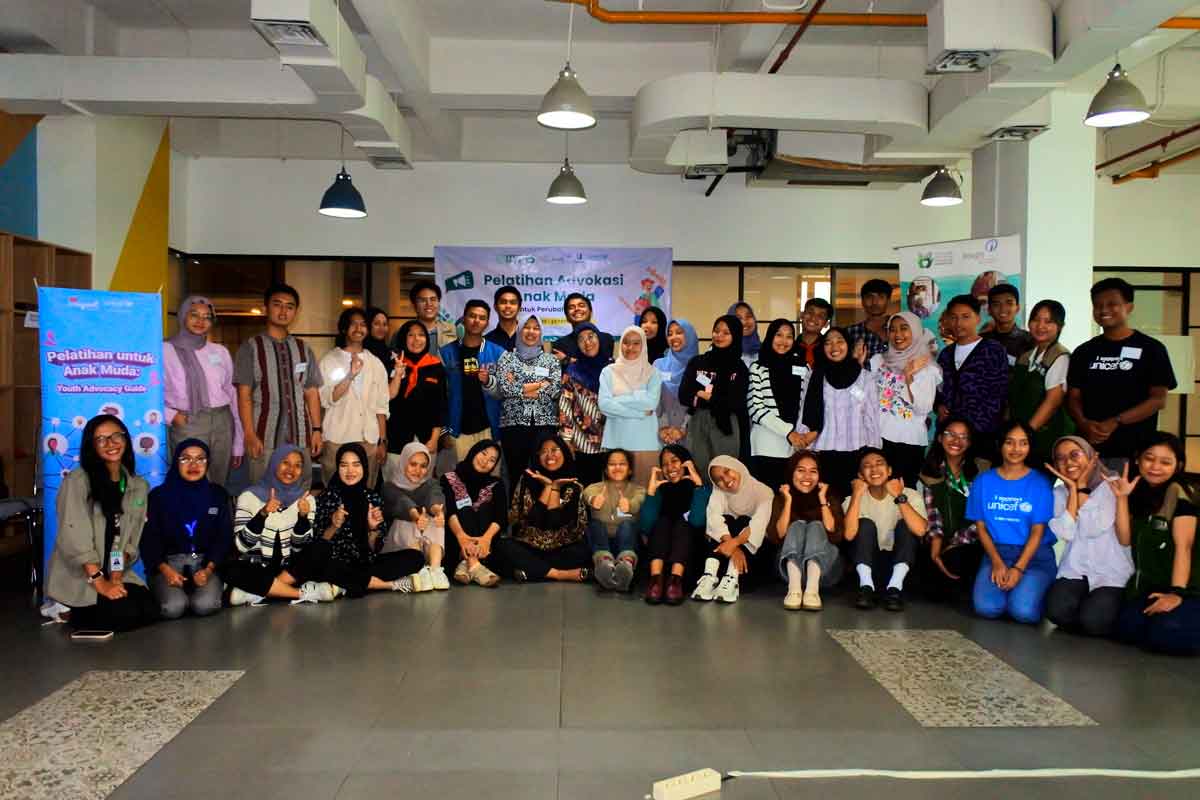 Youth climate advocacy training in Bandung