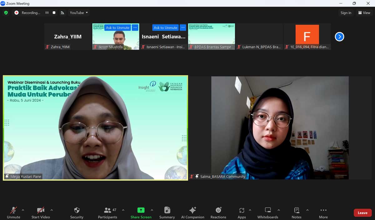 Youth for Climate Action book launch and dissemination webinar