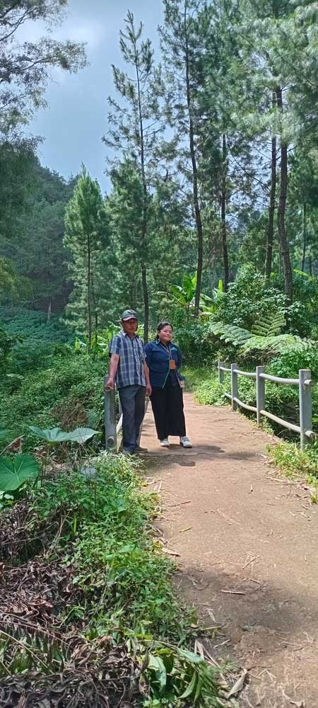 The Inspiration Bridge connecting Taji Village farmers with their fields