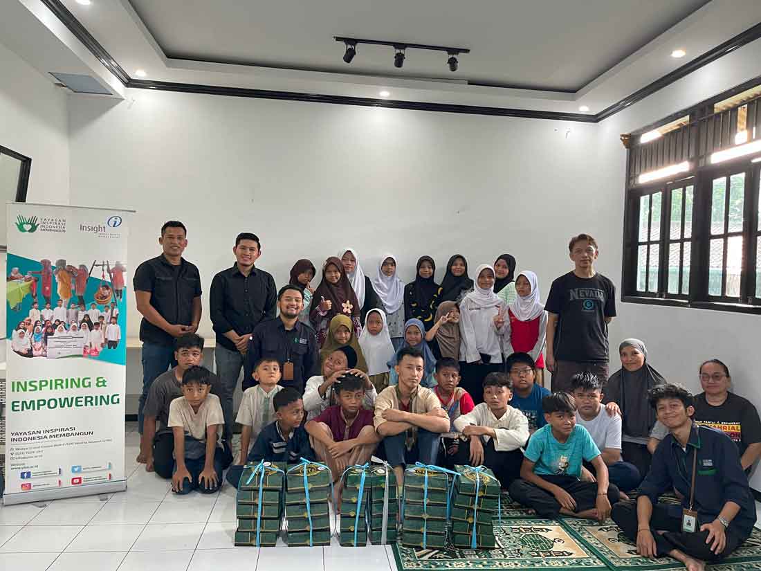 Free haircut and iftar activity at Yayasan Bina Anak Pertiwi