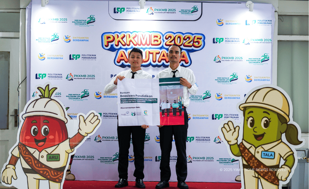 Inspiration Scholarship recipients at LPP Polytechnic Yogyakarta